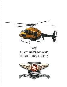 Bell 407 Pilot Training Manual - 2011