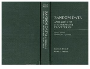 Bendat And Piersol - Random Data - Analysis And Measurement Procedures (2Nd Ed 1986).pdf