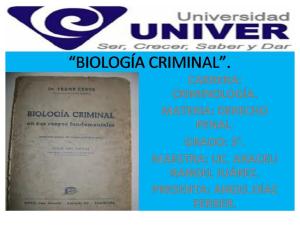 BIOLOGÍA CRIMINAL 3