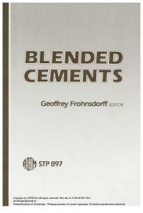 blended cements