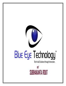 Blue Eyes Full Seminar Report