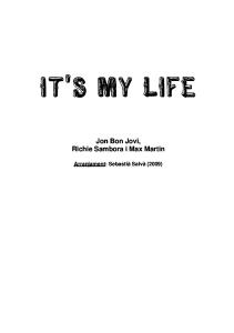Bon Jovi - It's My Life - SCORE