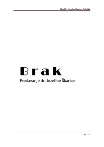 BRAK - Jozefina Skarica MB