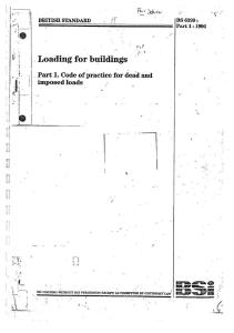 BS 6399-Part1-1996 Loading for Buildings
