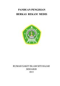 Buku Panduan Pengisian Berkas RM 2015