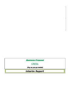 Business Proposal for Solar Energy Solution Business Plan Report
