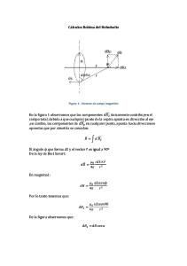 Cálculos Bobina del Helmholtz