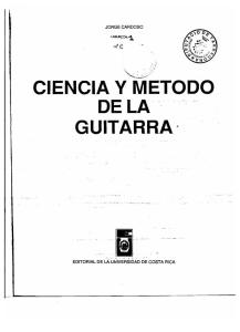 Cardoso, Jorge - Ciencia y Método de La Guitarra