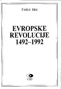 Carls Tili- Evropske Revolucije- 1492-1992