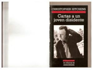 Cartas a Un Joven Disidente de Hitchens