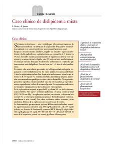 Caso Clínico de Dislipidemia Mixta