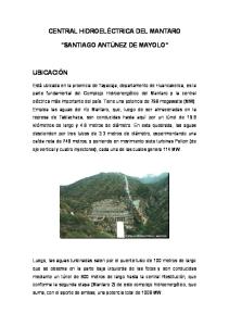 Central Hidroeléctrica Del Mantaro