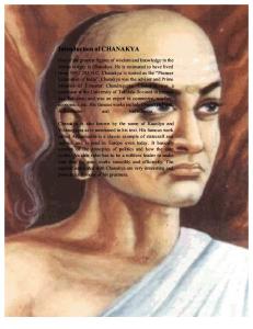 Chanakya and Its Management Principles 1