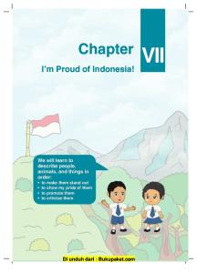 Chapter 7 I'm Proud of Indonesia