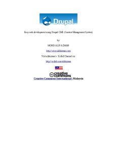 Chapter3 :Customizing Drupal Website