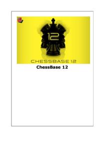 Chess Base 12 Manual