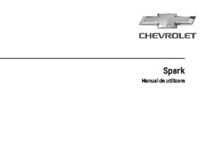 Chevrolet Spark Manual
