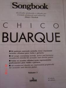 Chico Buarque - Songbook 1 (Almir Chediak)