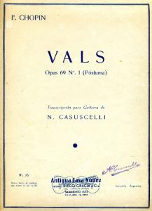 Chopin Casuscelli Vals