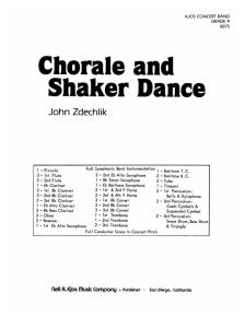 Chorale and Shaker Dance by John Zdechlik