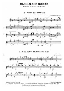 CHRISTMAS - Carols for Guitar (arr Quine) (chitarra).pdf