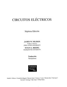 Circuitos Electricos James W. Nilsson