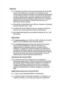 Circulo de Mohr Presentacion