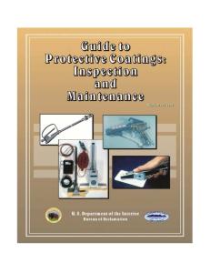Coatings_A Guide to Protection_Inspection & Maintenance - Bureau of Reclamation