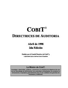 Cobit Guias de Auditoria