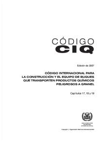 Codigo Ciq Quimiqueros 2007