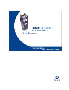COMIT - Huong Dan Su Dung HST-3000_2_May Do JDSU