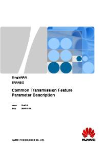 Common Transmission(SRAN9.0_Draft A).pdf