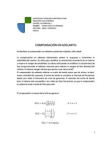 Compensacion en Adelanto