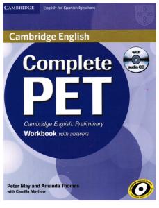 Complete Pet WORKBOOK Whitout Answers