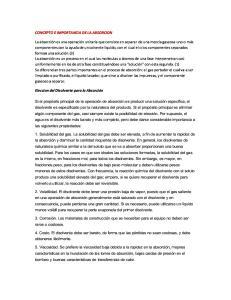 Concepto e Importancia de La Absorcion