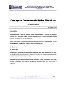 Conceptos Generales de Redes Eléctricas