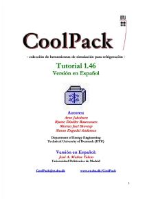 COOLPACK tutorial - español