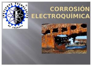 Corrosión Electroquímica