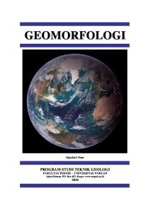 Cover Buku Geomorfologi