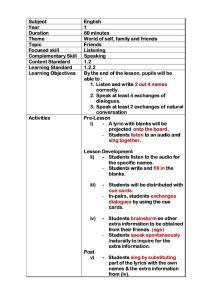 Cth Lesson Plan Year 1 2018 Cefr