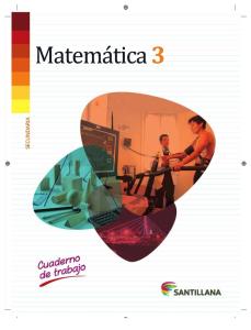 Cuaderno de Trabajo Matematica 3