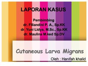 Cutaneus larva migran