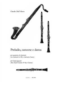 DallAlbero Clarinet 4et Score