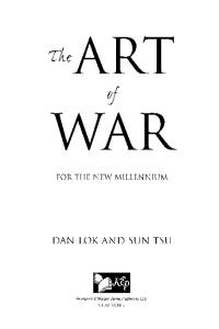 Dan Lok - The Art of War