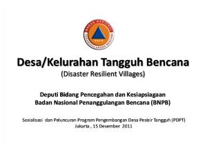 Desa Kelurahan Tangguh Bencana - BNPB.pdf