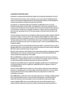 desercion escolar autores