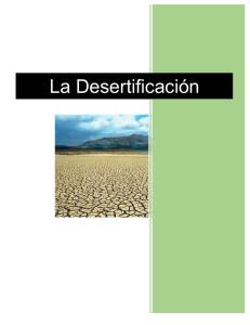Desertificacion