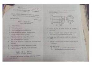 Design for manufacturing assembly question paper