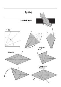 Diagrama de Gato (Origami) - Anibal Voyer