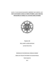 Diploma Terapan Pralampita Kori Mufidah 17024123 Kti